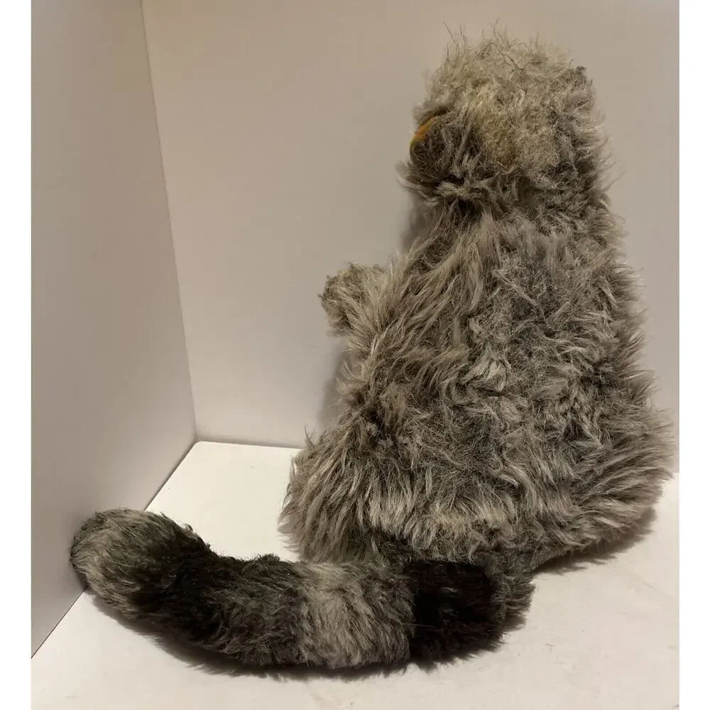 Vintage 1976 Furry Folk Plush Raccoon Hand Puppet - Needs Beautician - Picture 3 of 4